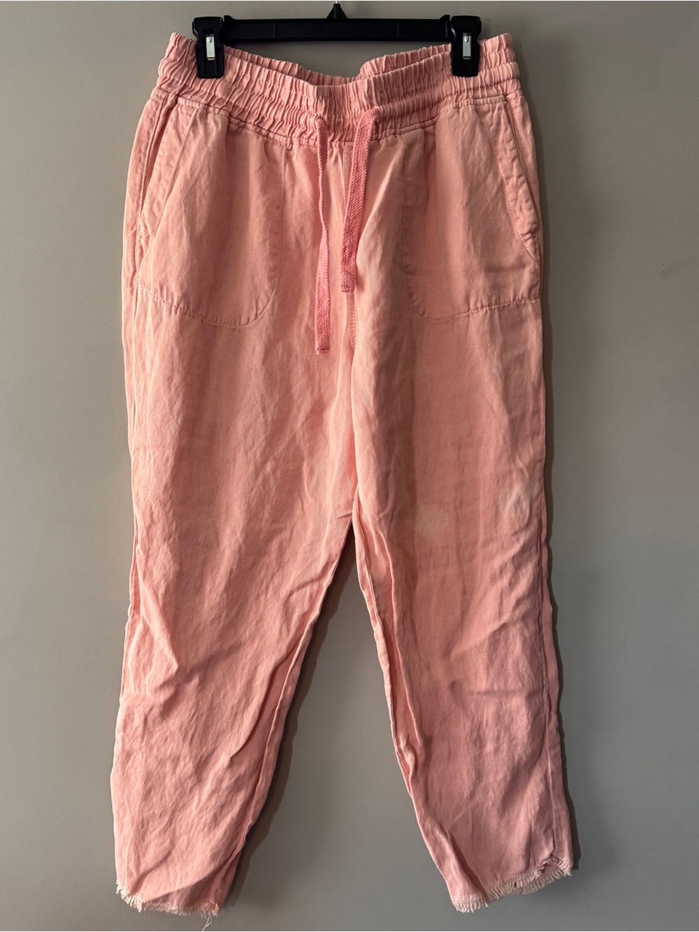 Zara Light Pink Drawstring Joggers